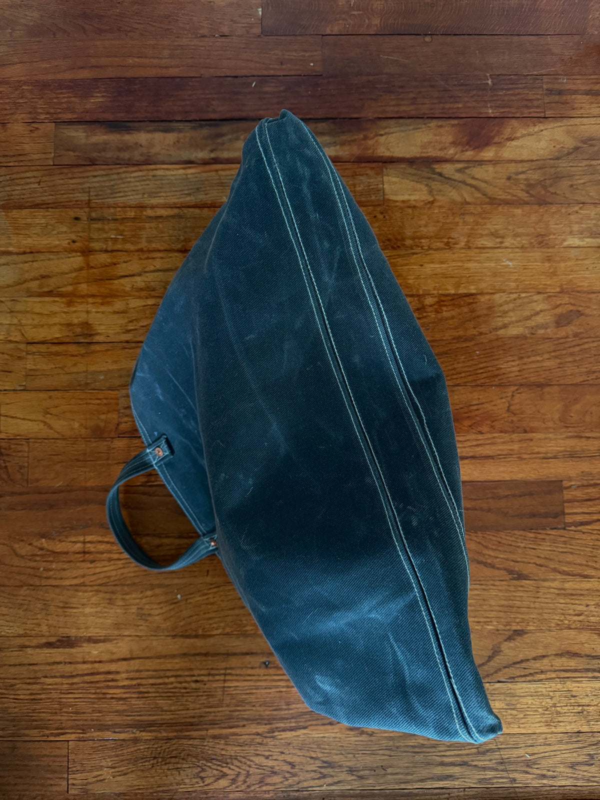 Waxed Canvas Tote Bag s1