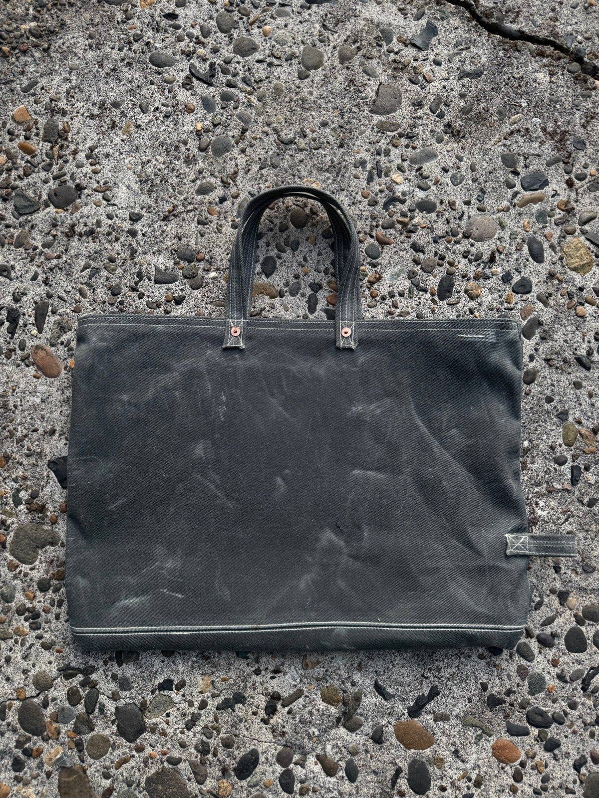 Waxed Canvas Tote Bag s1