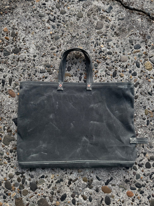 Waxed Canvas Tote Bag s1