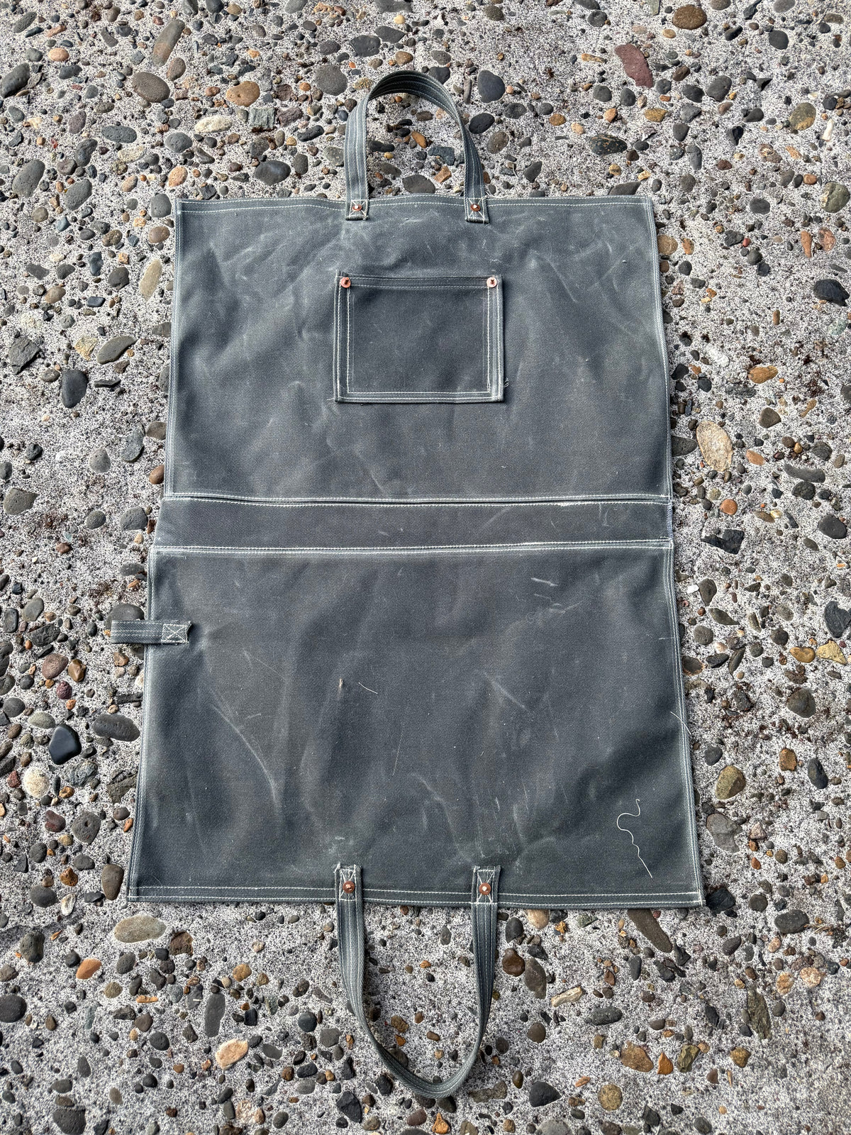 Waxed Canvas Tote Bag s1